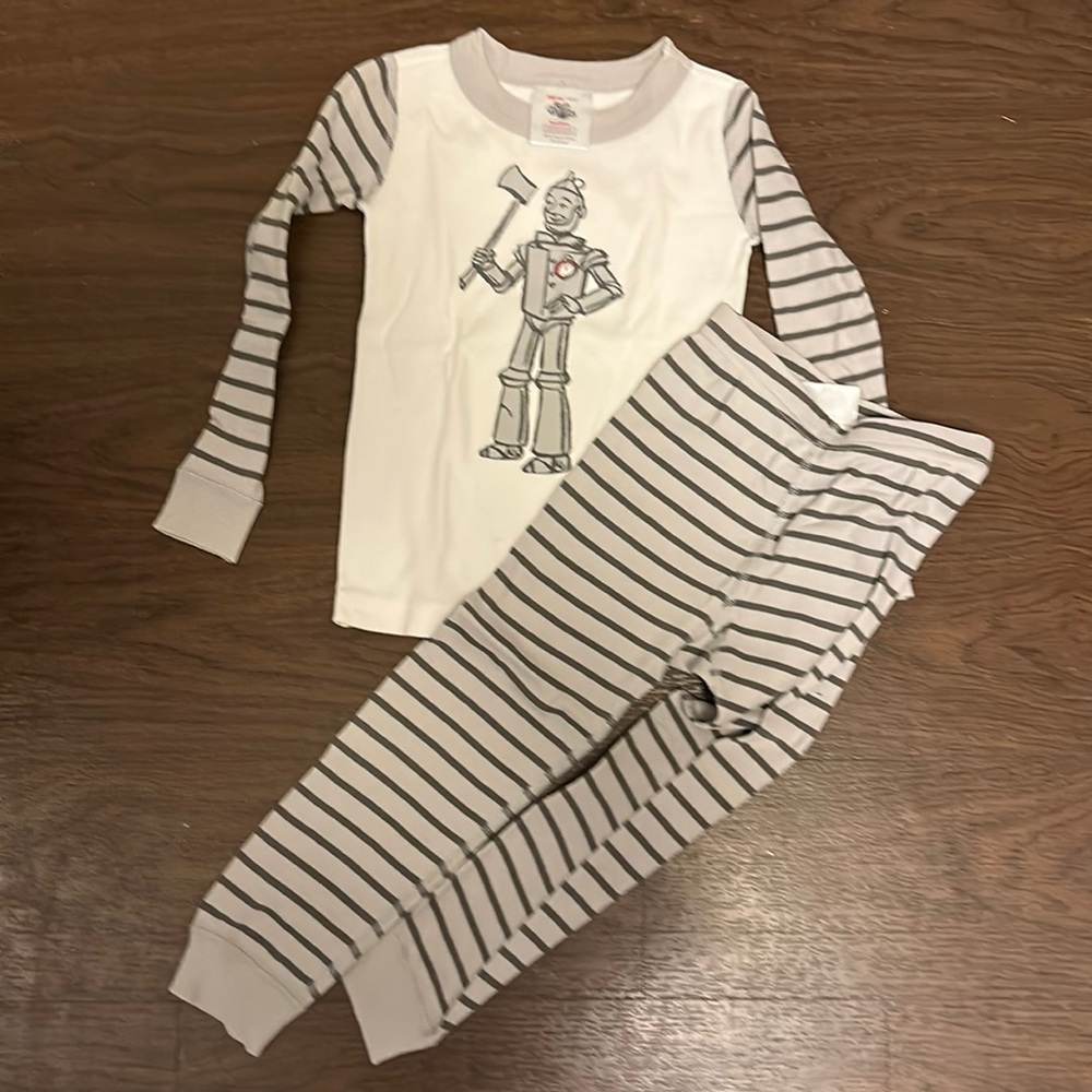 Hanna Anderson Tin Man pjs, 100cm/size 4